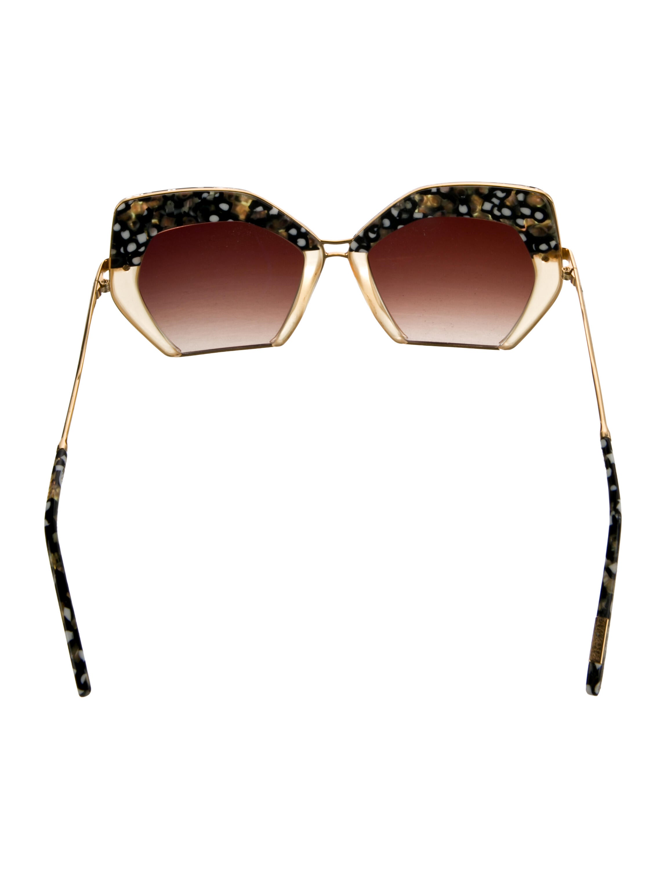 Krewe Oversize Gradient Sunglasses